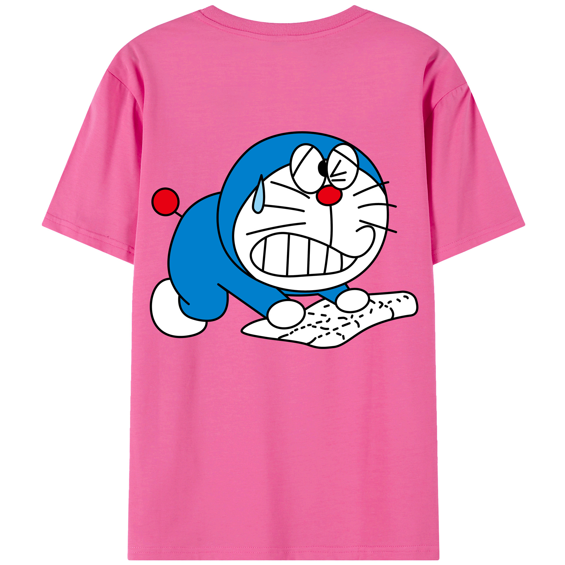 （画像用） ドラえもん Doraemon レディース半袖Tシャツ(バックプリント)